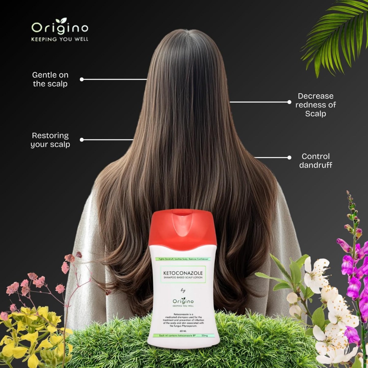 Ketoconazole Anti-Dandruff Medicated Shampoo — image 2