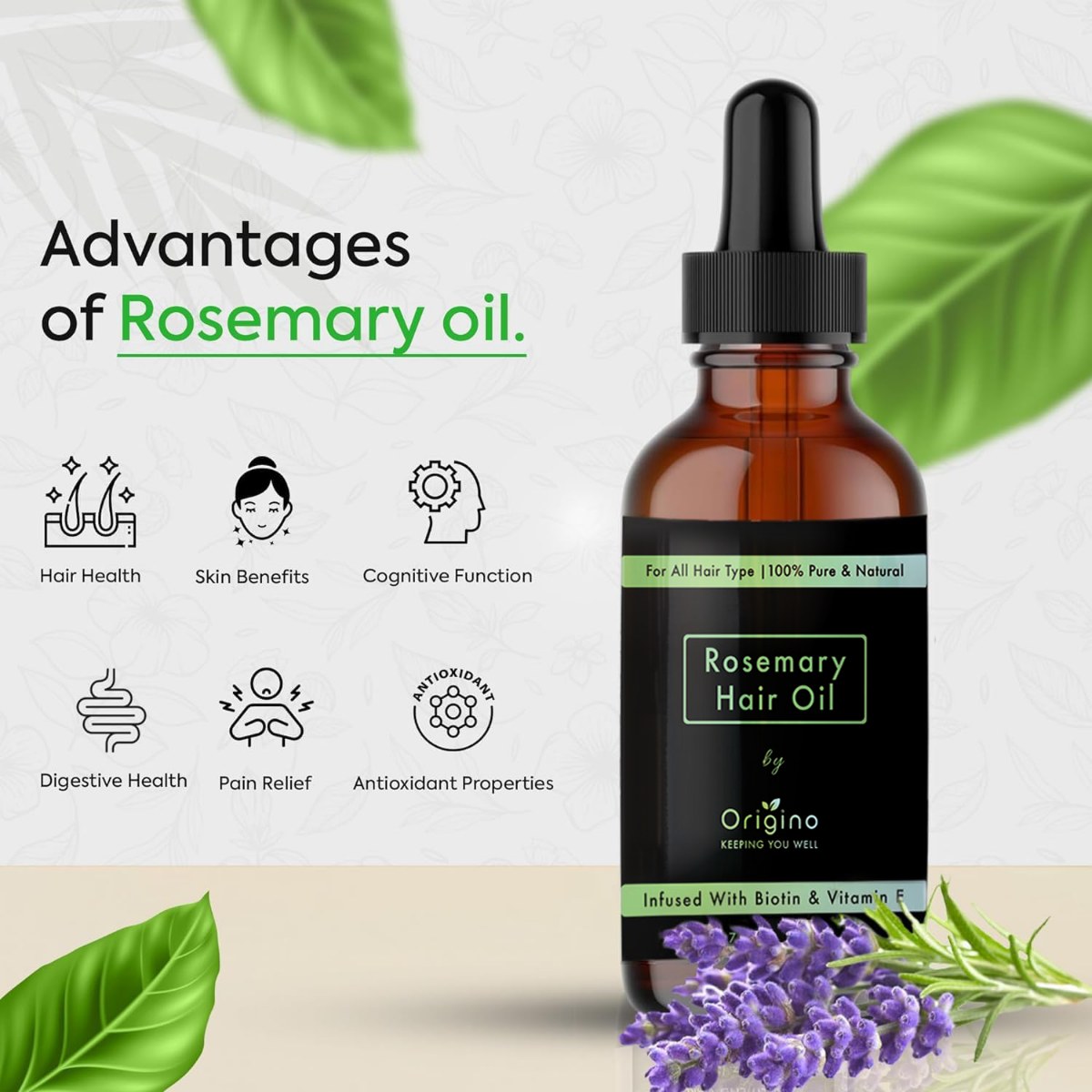 Rosemary Hair Oil — image 4