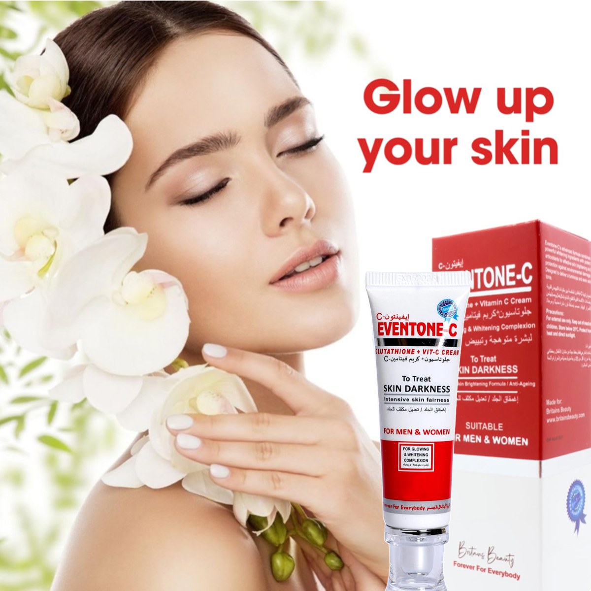 Eventone-C Cream with L-Glutathione and Vitamin C, 30 ml — image 2
